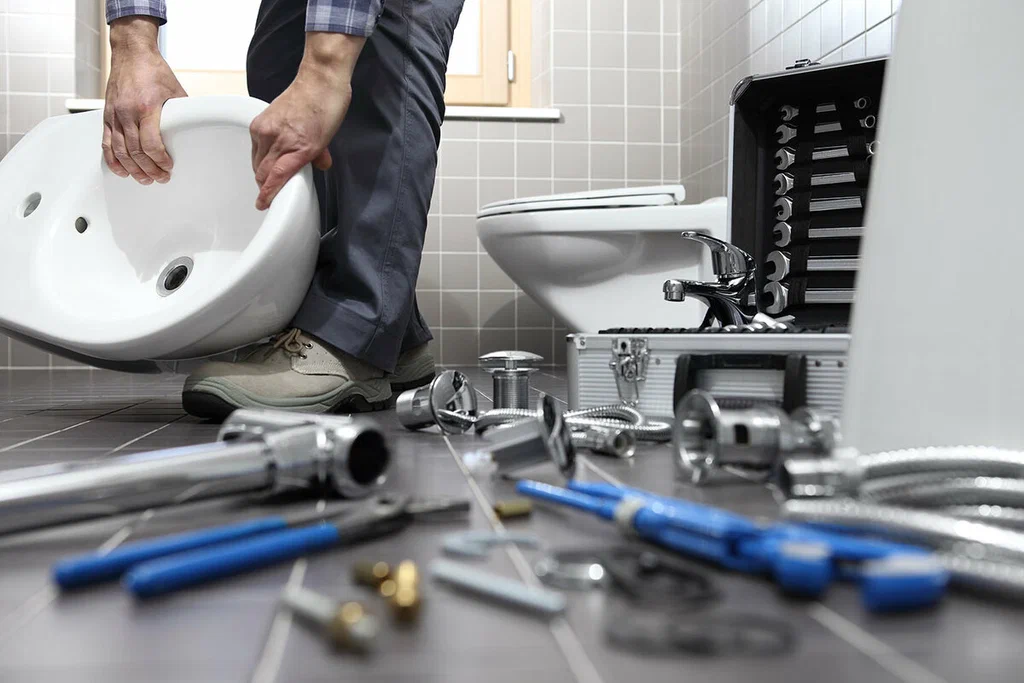 Professional bathroom plumbing repair in Windsor